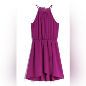 Elegant Magenta Dress